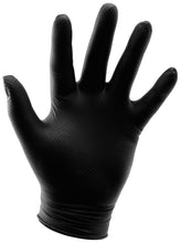 Load image into Gallery viewer, Grower's Edge Black Powder Free Diamond Textured Nitrile Gloves 6 mil - Small (100/Box)
