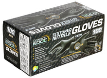 Load image into Gallery viewer, Grower's Edge Black Powder Free Diamond Textured Nitrile Gloves 6 mil - X-Large (100/Box)
